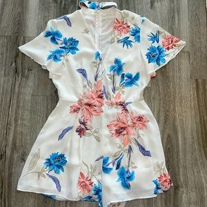 Floral Romper